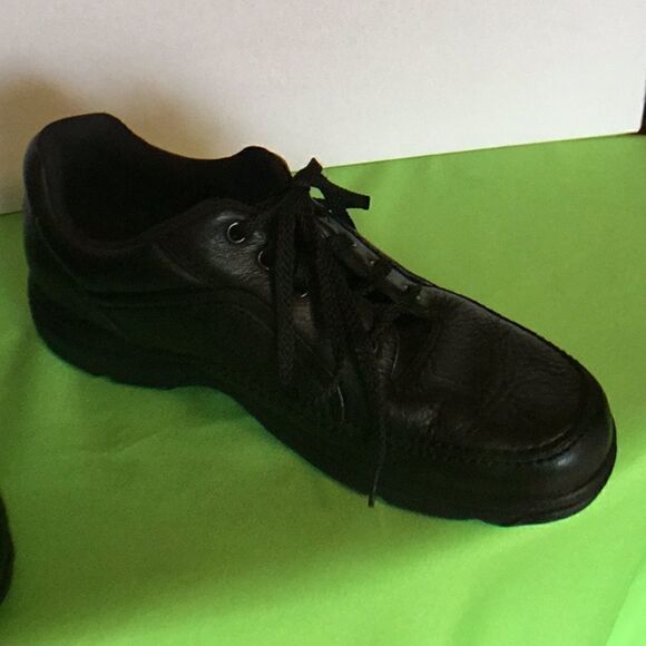Black tie front ROCKPORT leather shoes in size 11 main image 8